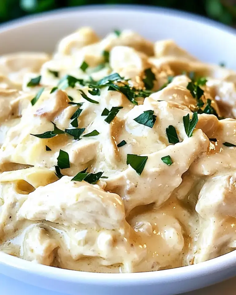 Creamy Slow Cooker Chicken