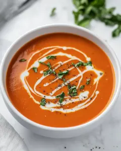 Creamy Tomato Basil Soup