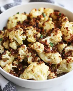Crispy Air Fryer Cauliflower
