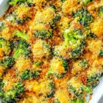 Crispy Cheesy Roasted Broccoli