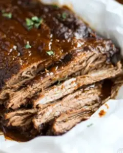 Crock Pot BBQ Brisket