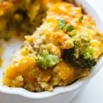 Crock Pot Cauliflower Broccoli Casserole