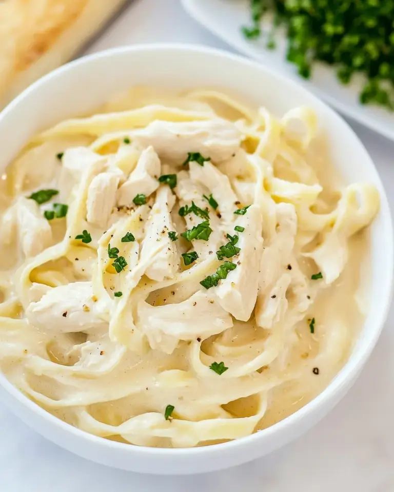 Crock Pot Chicken Alfredo