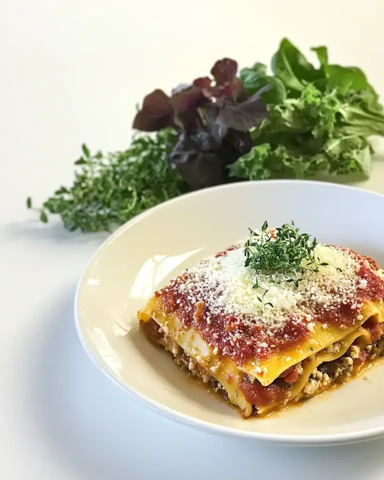 Crock Pot Veggie Lasagna