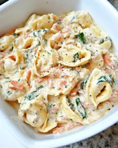 Crockpot Tortellini