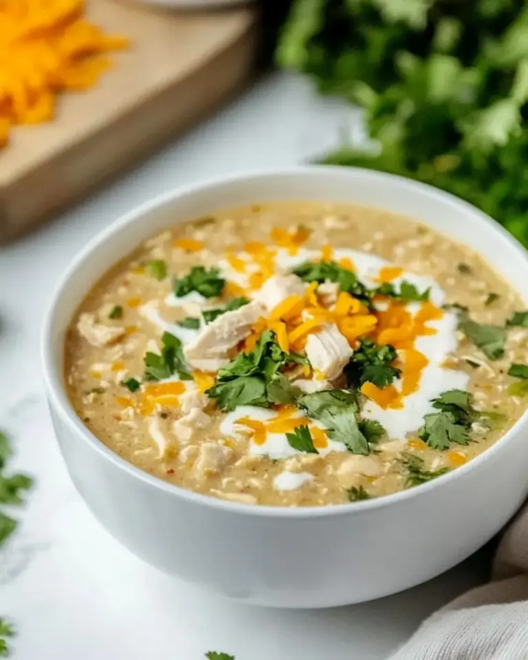 Crockpot White Chicken Chili