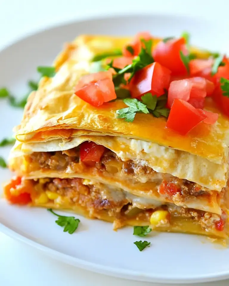 Crunchwrap Casserole