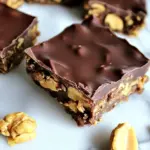Crunchy No Bake Chocolate Peanut Butter Bars