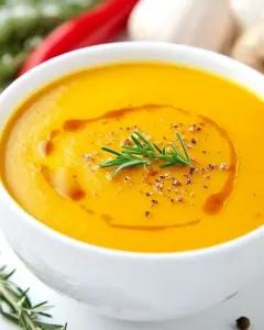 Curried Butternut Squash Soup