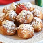 Dennys Strawberry Pancake Puppies