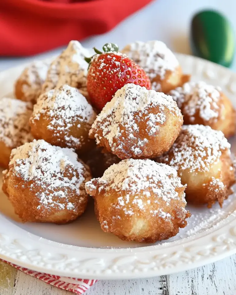 Dennys Strawberry Pancake Puppies