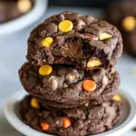 Double Double Chocolate Peanut Butter Cookies