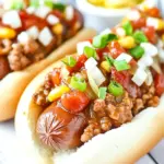 Dr Pepper Chili Dogs