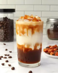 Dunkin Iced Caramel Macchiato