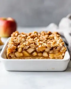 Dutch Caramel Apple Pie Bars