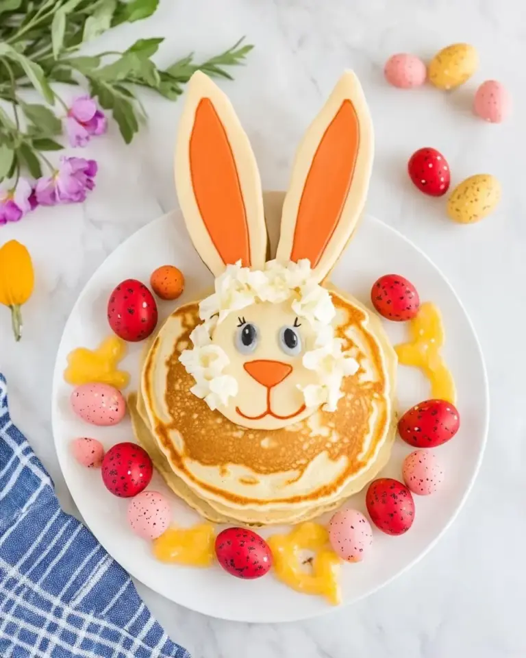 Easter Bunny Pancakes