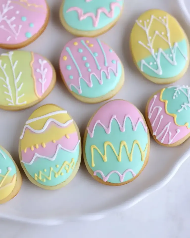 Easter Egg Sugar Cookies