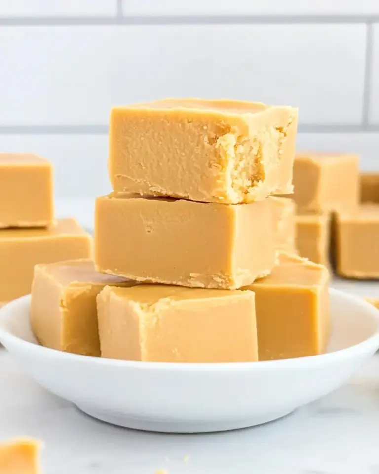 Easy 2 Ingredient Peanut Butter Fudge