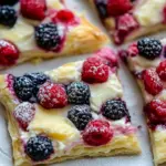 Easy 3 Ingredient Berry and Cheese Pastries