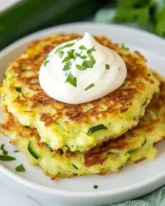 Easy Air Fryer Zucchini Fritters