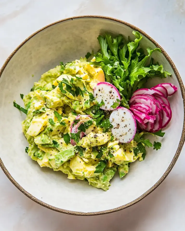 Easy Avocado Egg Salad