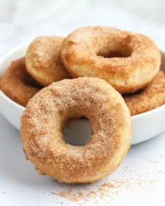Easy Baked Apple Donuts