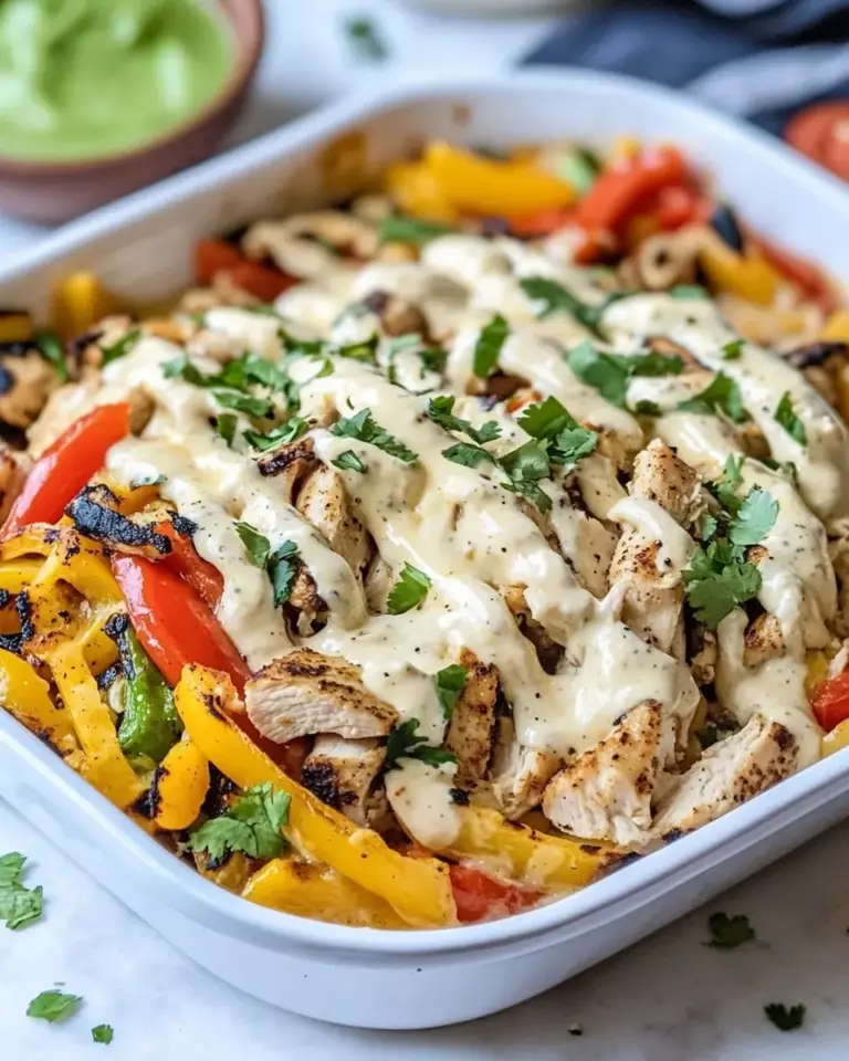 Easy Chicken Fajitas Recipe