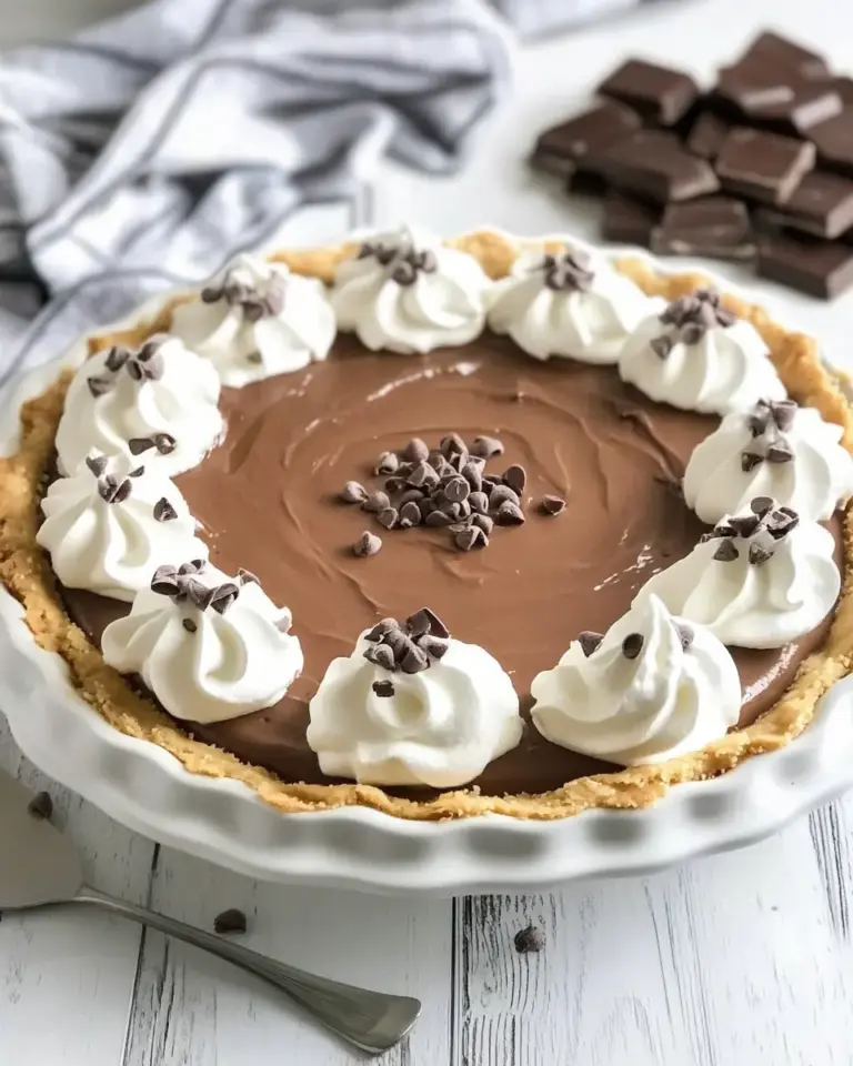 Easy Chocolate Cream Pie