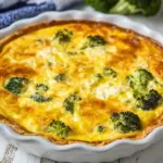 Easy Crustless Broccoli Quiche