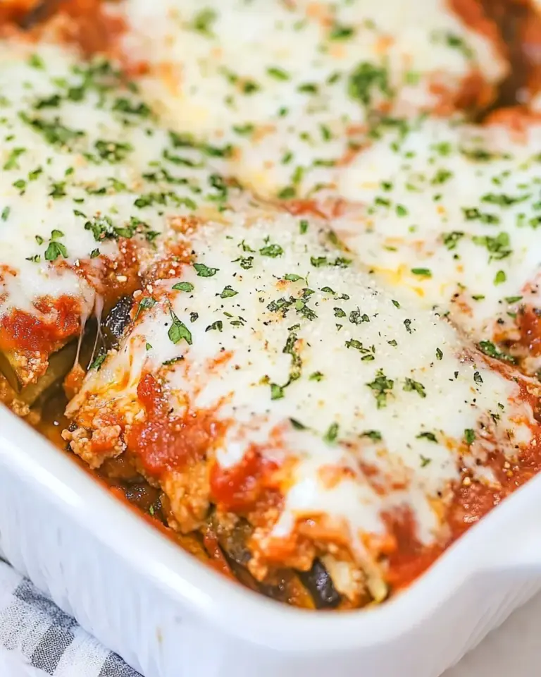 Easy Eggplant Parmesan