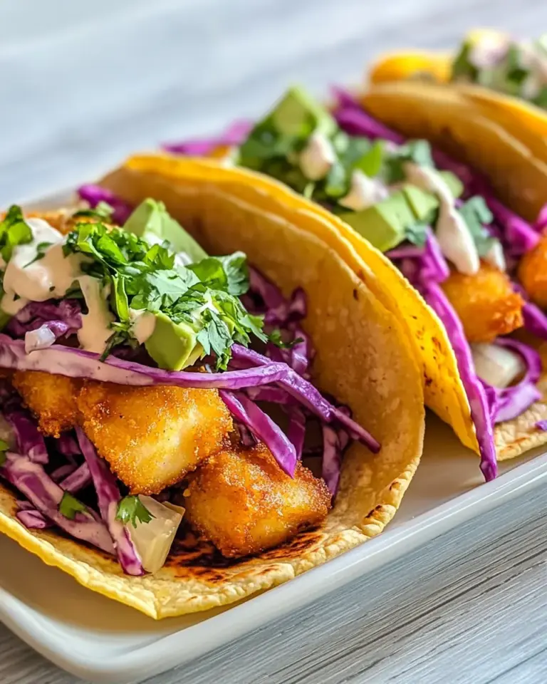 Easy Fish Tacos