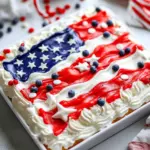 Easy Flag Cake