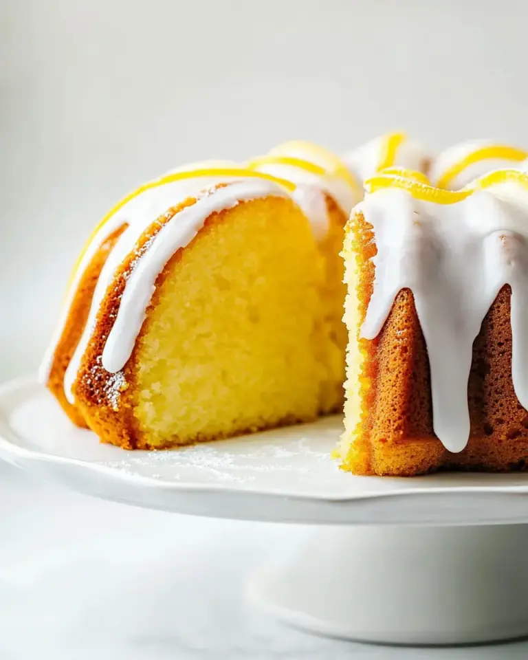 Easy Lemon Bundt Cake