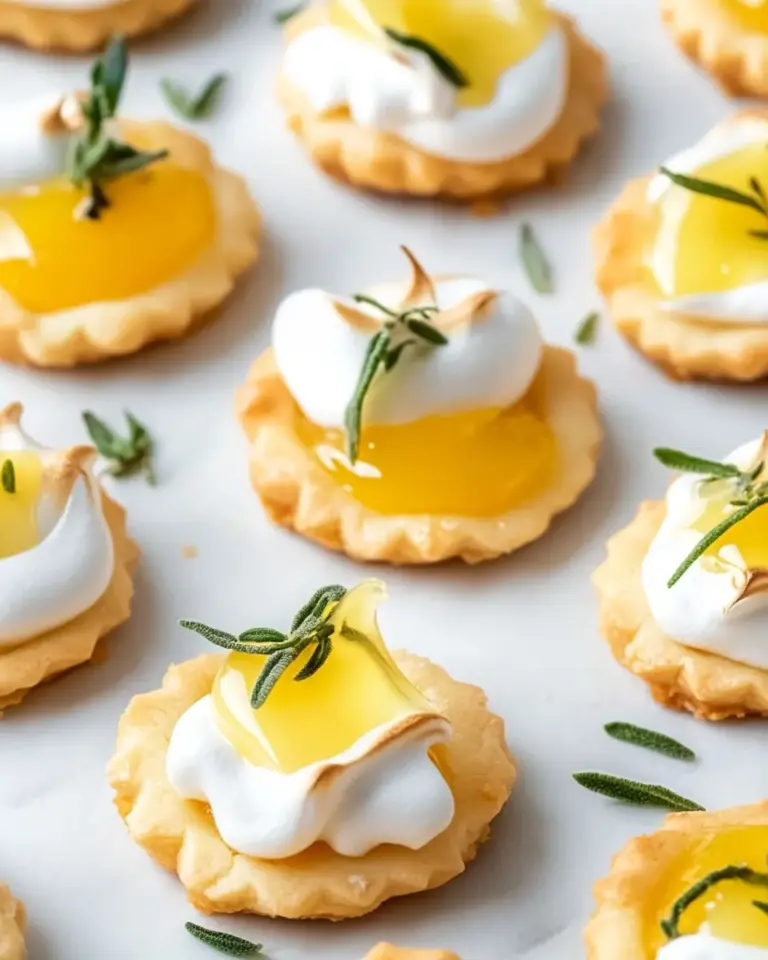 Easy Lemon Meringue Cookies