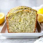 Easy Lemon Poppy Seed Zucchini Bread