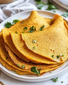 Easy Red Lentil Pancakes
