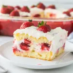 Easy Strawberry Poke Cake