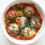 Easy Tomato Baked Meatballs