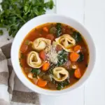 Easy Vegetable Tortellini Soup