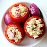 Egg Salad Stuffed Tomato