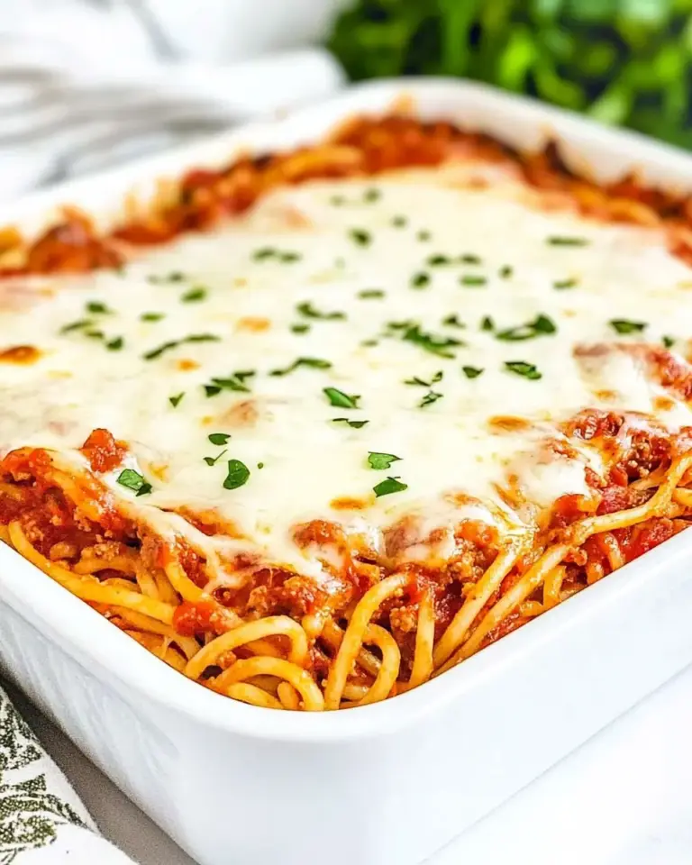 Favorite Baked Spaghetti