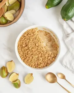 Feijoa Crumble