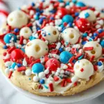Fireworks Sugar Cookie Cake
