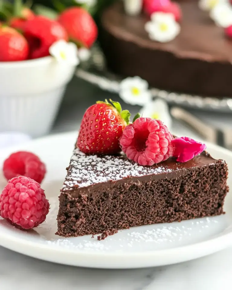 Flourless Chocolate Cake