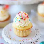 French Vanilla Cheesecake Cupcakes