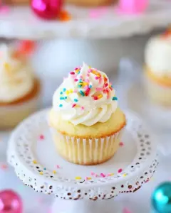 French Vanilla Cheesecake Cupcakes
