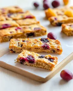 Fruitcake Bars