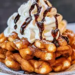 Funnel Cake Made With Pancake Mix