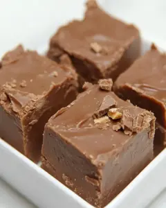 German Chocolate Fudge