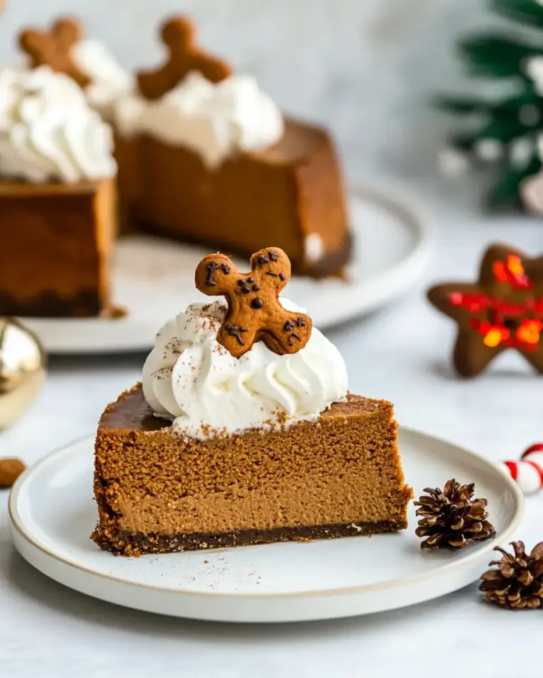 Gingerbread Cheesecake